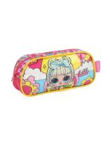 Estojo Escolar Simples Infantil Boneca LOL Surprise Estojo Escolar Simples Infantil Boneca LOL Surprise