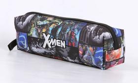 Estojo Escolar Simples X-Men Preto Dmw 11574