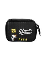 Estojo Escolar Snoopy Box Luxo - Preto