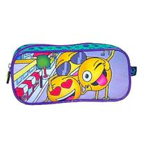 Estojo Escolar Stylus Emoticons Guys - Rocie