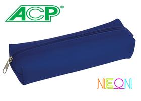 Estojo Escolar Teen Emborrachado Azul Royal Novidade ACP