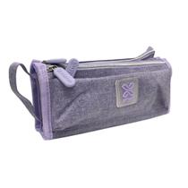 Estojo Escolar Triplo Lilás Backpack - Xeryus