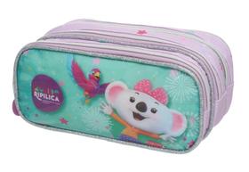 Estojo Escolar Triplo Lilica Ripilica Vem Com a Gente Feminino