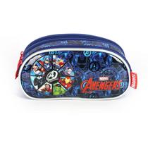 Estojo Escolar Triplo Vingadores Avengers 3 Zipers Original