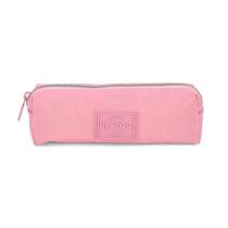 Estojo Escolar Up4You Tecido Crinkle Tactel Rosa