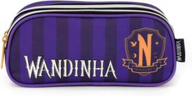 Estojo Escolar Wandinha 2 Divisórias - Luxcel