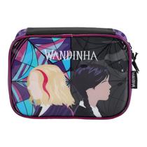 Estojo Escolar Wandinha Addams Up4You 100 Lápis Infantil