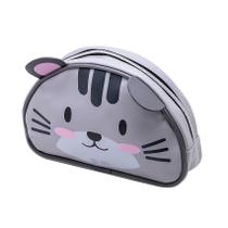 Estojo Estampado 1 Ziper Best Friend Cat Et0461 Brw