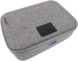 Estojo Esterilizador Geonav UVC Multiuso, elimina até 99,9 dos microorganismos, UVC01, Cinza