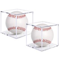 Estojo Expositor de Baseball Guirnd 2 Unidades Acrílico UV 8 cm