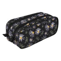 Estojo Feminino Duplo Ls Bolsas Margarida Preta