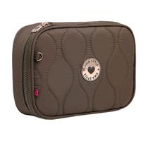 Estojo Feminino Kika Box Quadrado Divisórias Escola Especial