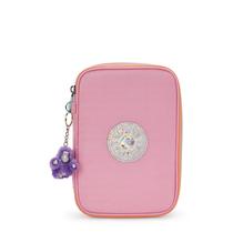 Estojo Feminino Kipling para 100 Canetas Estampado, Organizador de Acessórios, Materiais de Arte, Maquiagem, Organizador de Viagem