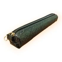 Estojo fininho glitter preto - goodie
