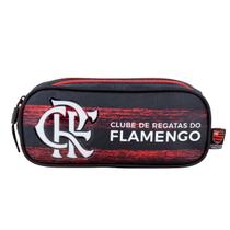 Estojo Flamengo Duplo Infantil Escolar Rubro Negro Oficial Cor:Preto Estojo Flamengo Duplo Infantil Escolar Rubro Negro Oficial Cor:Preto