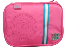 Estojo G Nylon Bordado Rebecca Bonbon 36 Lápis RB24549 Estojo G Nylon Bordado Rebecca Bonbon 36 Lápis RB24549