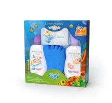 Estojo Giovanna Baby Hora do Banho Giby (Shampoo+Cond.+Esponja)