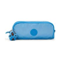 Estojo Gitroy Kipling Fairy Aqua Met ul Médio 10x23x7cm