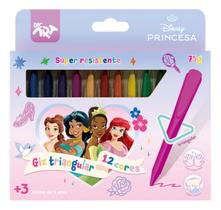 Estojo Giz De Cera Triangular Patrulha Canina C/ 12 cores