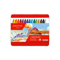 Estojo Giz Oleoso Neocolor I Caran D'ache com 15 Cores Estojo Giz Oleoso Neocolor I Caran D'ache com 15 Cores