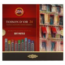 Estojo Giz Pastel 8514 Toison Dor C/ 24