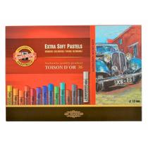 Estojo Giz Pastel 8555 Toison Dor C/ 36 Koh-i-noor Estojo Giz Pastel 8555 Toison Dor C/ 36 Koh-i-noor