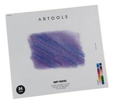 Estojo Giz Pastel Seco 24 Cores - Artools Soft Pastel