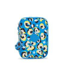 Estojo Grande 100 Pens Kipling Leopard Floral