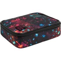 Estojo Grande Box Academie Splashe Tilibra Material Resistente Espaçoso com Divisórias e Elástico Estojo Grande Box Academie Splashe Tilibra Material Resistente Espaçoso com Divisórias e Elástico