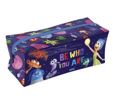 Estojo Grande em PVC Cristal Formato Exclusivo Divertidamente Estojo Grande em PVC Cristal Formato Exclusivo Divertidamente