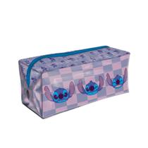 Estojo Grande em Pvc Disney Stitch com Zíper 1 Ed 1 ed Estojo Grande em Pvc Disney Stitch com Zíper 1 Ed 1 ed