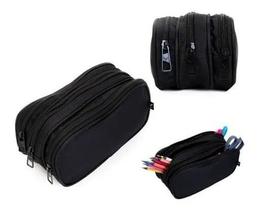 Estojo Grande Escolar Espaçoso 3 Divisórias Masculino Jumbo EST12021P Estojo Grande Escolar Espaçoso 3 Divisórias Masculino Jumbo EST12021P