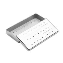 Estojo Hospitalar Perfurado Inox 18,0 x 8,0cm Fava