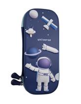 Estojo Infantil Astronauta 1 Compartimento