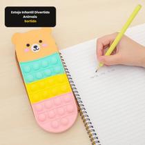 Estojo Infantil Divertido Animais Sortido FIRST Sortida