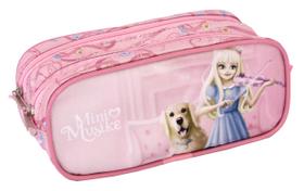 Estojo Infantil Duplo LS Mini Musike Nina - EE1618