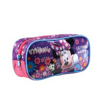 Estojo Infantil Escolar Minnie Disney Lilás Xeryus 11405