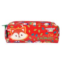 Estojo Infantil Feminino Container Kids Cute Animals - 13008 Estojo Infantil Feminino Container Kids Cute Animals - 13008