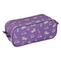 Estojo Infantil Feminino Duplo Ls Bolsas Poneis