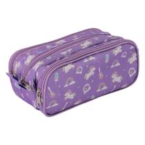 Estojo Infantil Feminino Triplo Ls Bolsas Poneis Estojo Infantil Feminino Triplo Ls Bolsas Poneis