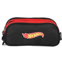 Estojo Infantil Hot Wheels Preto
