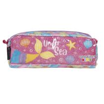 Estojo Infantil Menina Soft G Sereia Under The Sea Container Kids