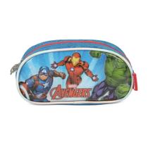 Estojo infantil menino luxcel avengers ei38014ag