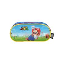 Estojo infantil menino luxcel super mario ei37554mo