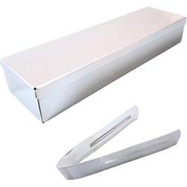 Estojo Inox (marmita) para Esterilização em Estufa + Pinça Pegador Estufa Manicure Estojo Inox (marmita) para Esterilização em Estufa + Pinça Pegador Estufa Manicure