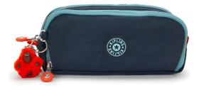 Estojo Kipling Gitroy Cosmo Blue c Estojo Kipling Gitroy Cosmo Blue c