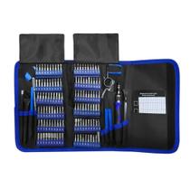 Estojo Kit Chaves 140 Acessórios Reparo Manutenção Assistência Técnica Eletrônicos Estojo Kit Chaves 140 Acessórios Reparo Manutenção Assistência Técnica Eletrônicos
