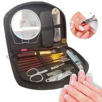 Estojo Kit de Manicure e Cuidados Pessoais Unisex com 15 pcs - MktPlace