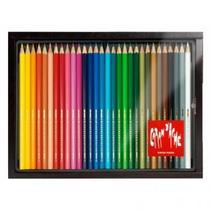 Estojo Lápis Aquarela Caran DAche Swisscolor 30 Cores Caixa Madeira Estojo Lápis Aquarela Caran DAche Swisscolor 30 Cores Caixa Madeira