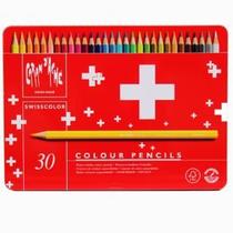 Estojo Lápis Aquarela Caran DAche Swisscolor 30 Cores